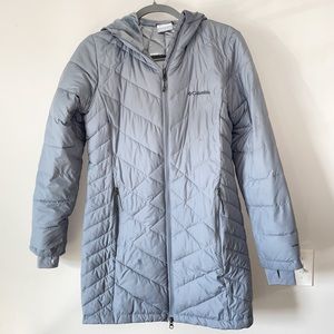 Heavenly Columbia Jacket in Light Blue